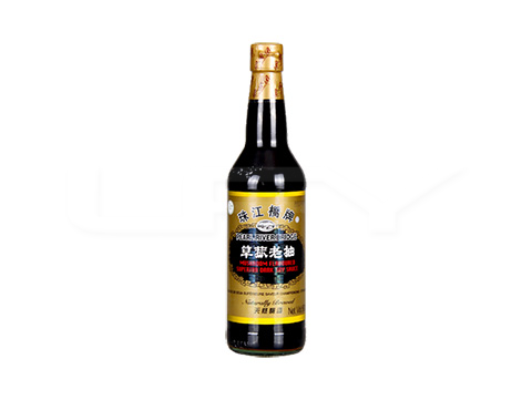 Pearl River Bridge Golden Label Superior Light Soy Sauce / 珠江桥牌金标生抽王